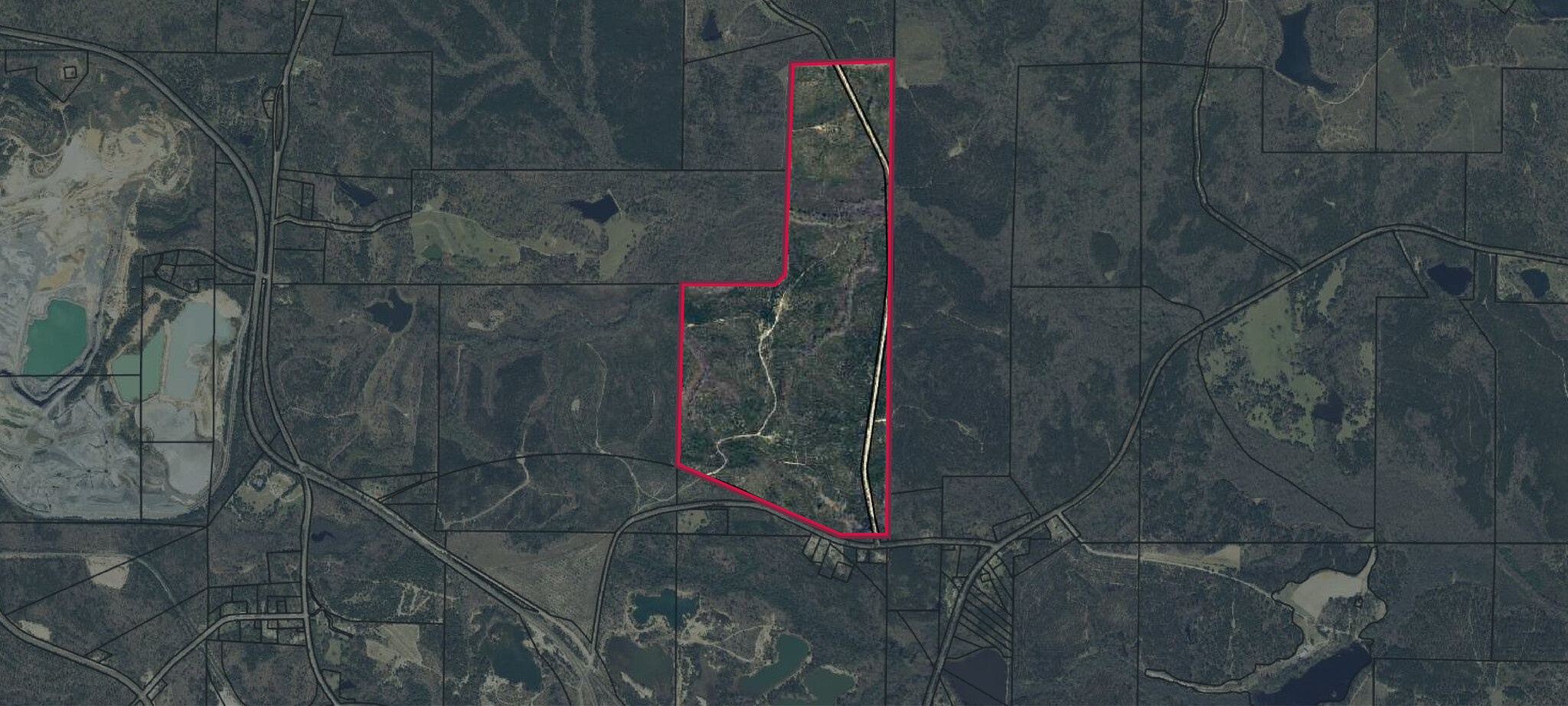 Talbot County Tract 32005A, Junction City, GA for sale Aerial- Image 1 of 3