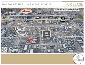 5006 Bond St, Las Vegas, NV - AERIAL  map view