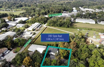 2767 Clydo Rd, Jacksonville, FL for lease Aerial- Image 2 of 9