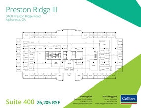 3460 Preston Ridge Rd, Alpharetta, GA for lease Floor Plan- Image 1 of 1