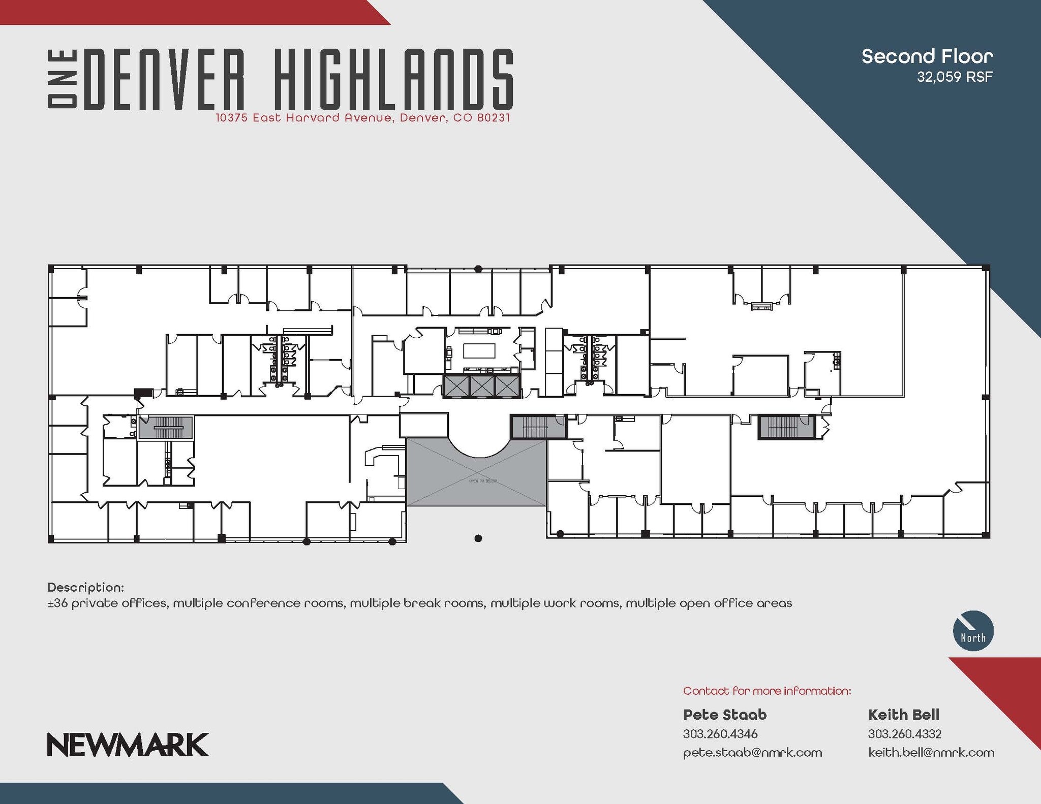 10375 E Harvard Ave, Denver, CO for lease Floor Plan- Image 1 of 1