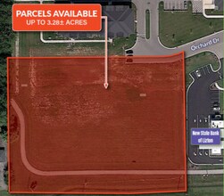 E US 36 & Satori Pkwy, Avon, IN - AERIAL  map view