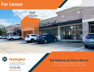 More details for 22167 Westheimer Pky, Katy, TX - Retail for Lease