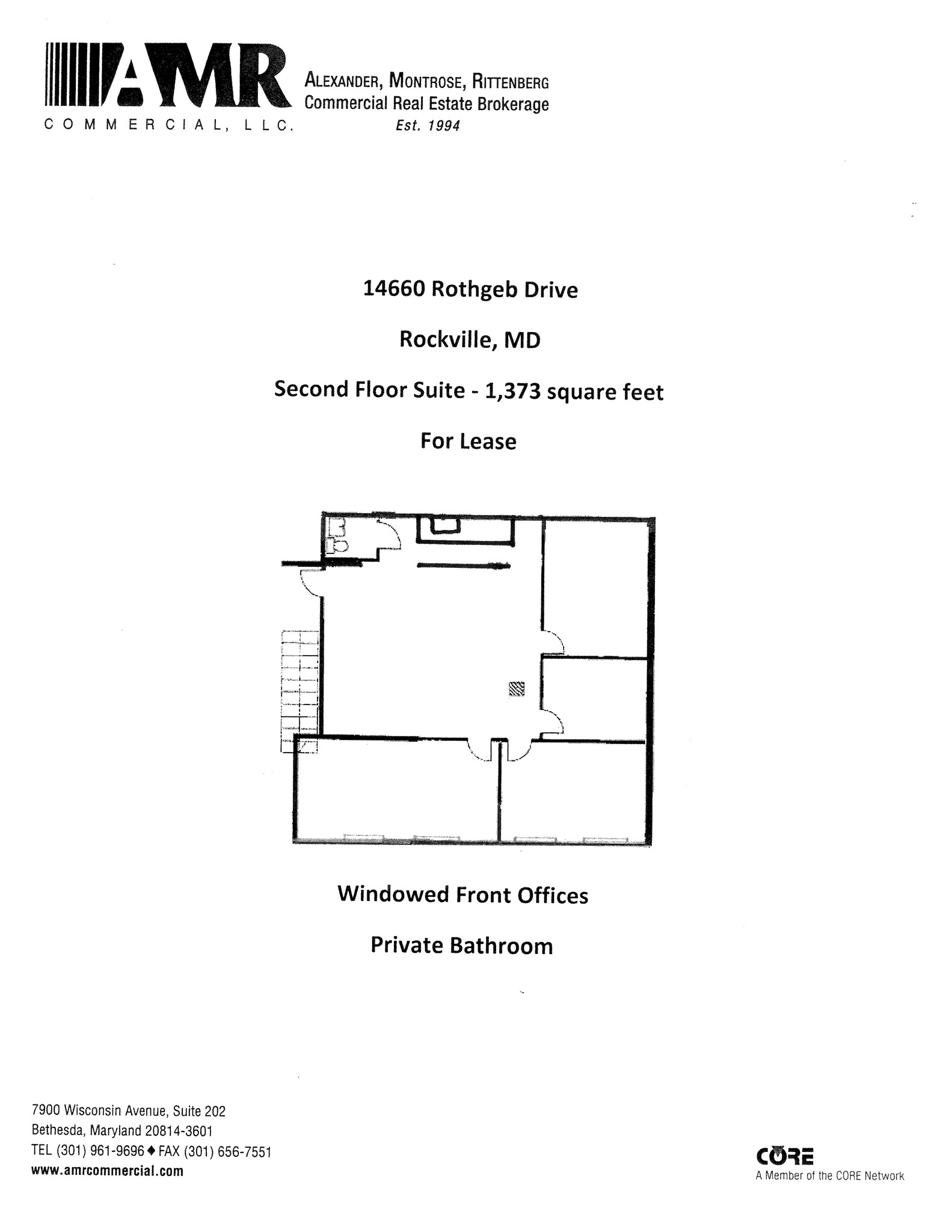 14660-14662 Rothgeb Dr, Rockville, MD for lease Site Plan- Image 1 of 2