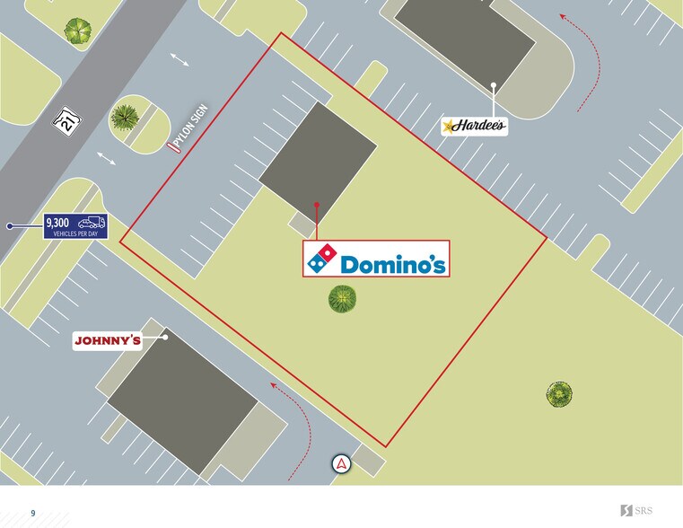 7403 State Road 21, Keystone Heights, FL 32656 Domino's in