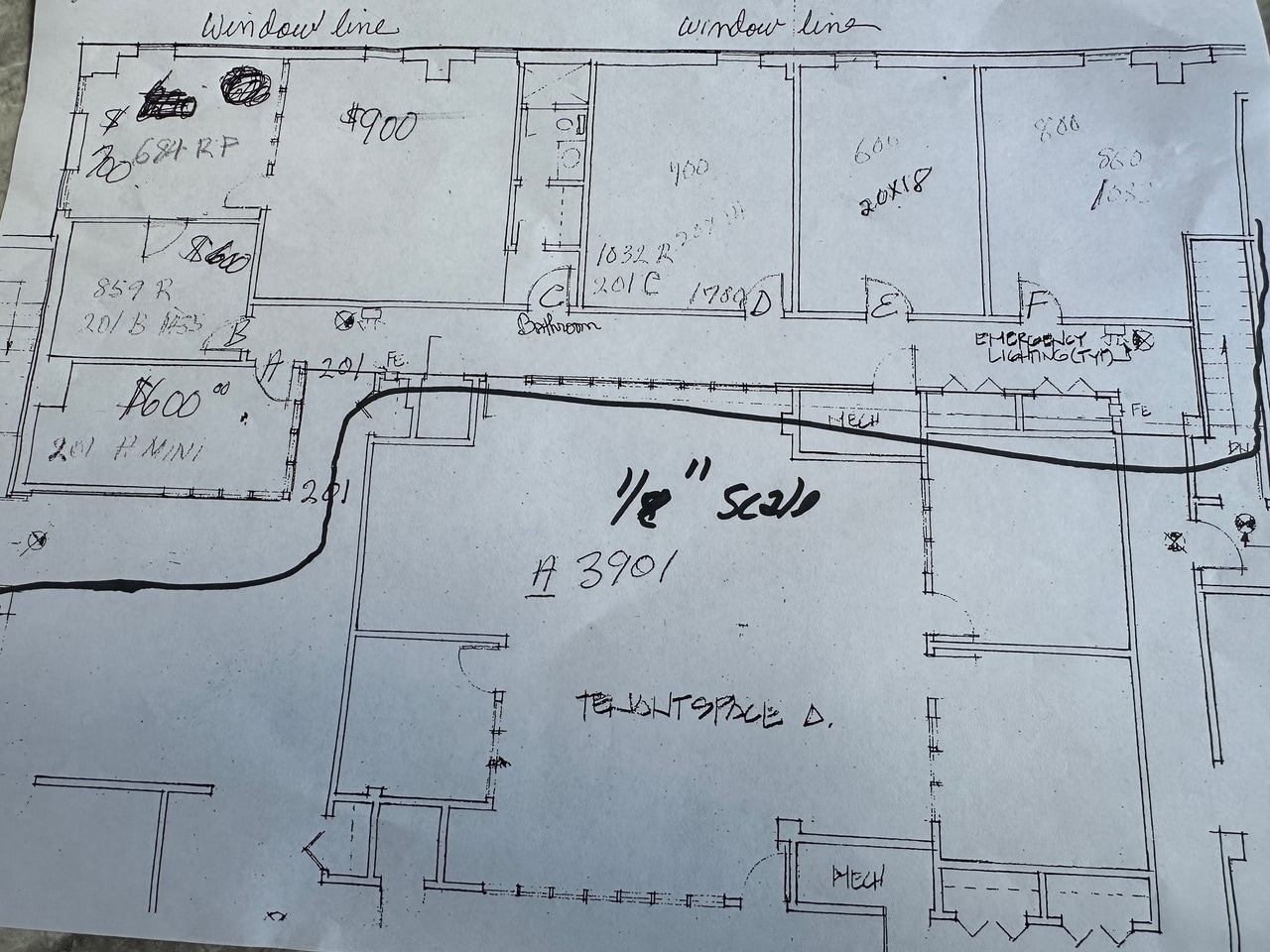 2301 Dorsey Rd, Glen Burnie, MD for lease Floor Plan- Image 1 of 8