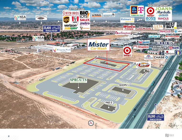 SEC. Bear Valley & Apple Valley Rd, Apple Valley, CA for sale - Building Photo - Image 3 of 8