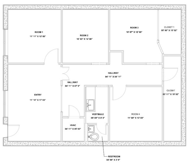 11126 Shady Trl, Dallas, TX for lease Floor Plan- Image 1 of 1