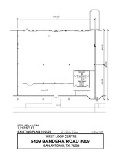 5407-5419 Bandera Rd, San Antonio, TX for lease Floor Plan- Image 1 of 1