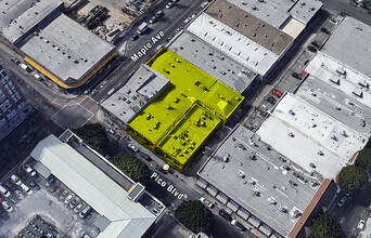 316-318 Pico Blvd, Los Angeles, CA - aerial  map view