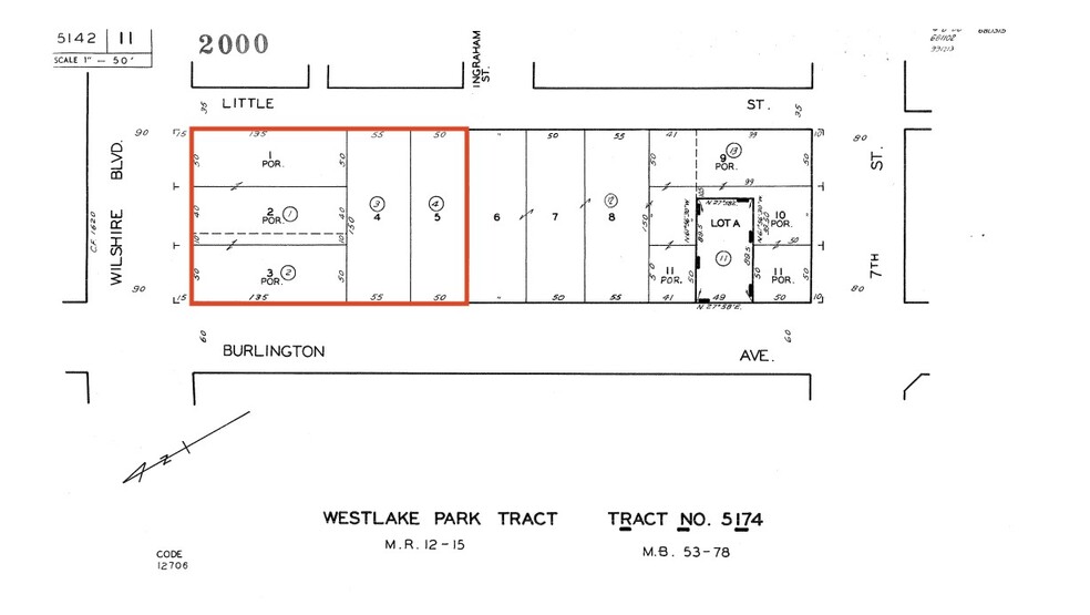 1660-1670 Wilshire Blvd, Los Angeles, CA for sale - Plat Map - Image 2 of 11