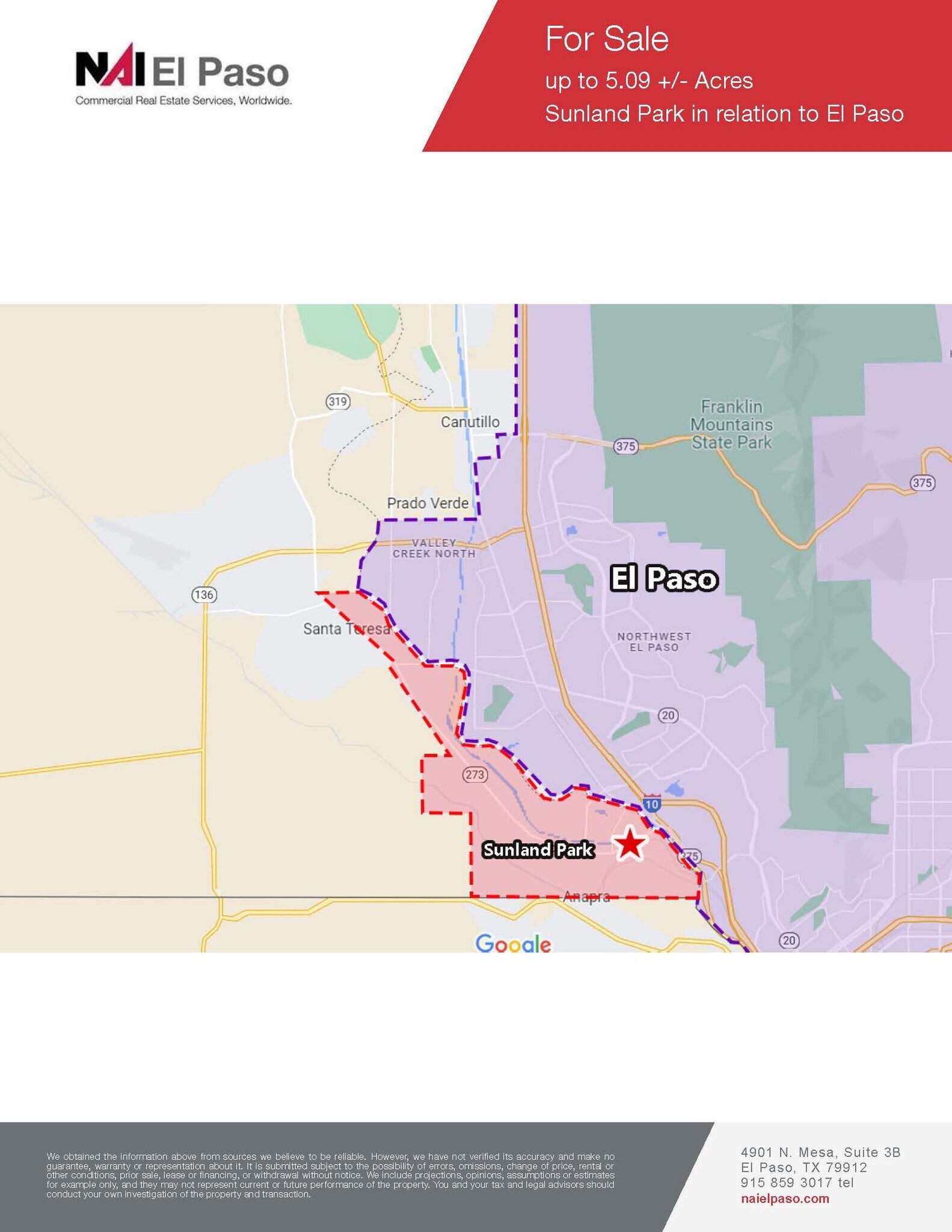 Futurity Dr., Sunland Park, NM 88063 Futurity Drive