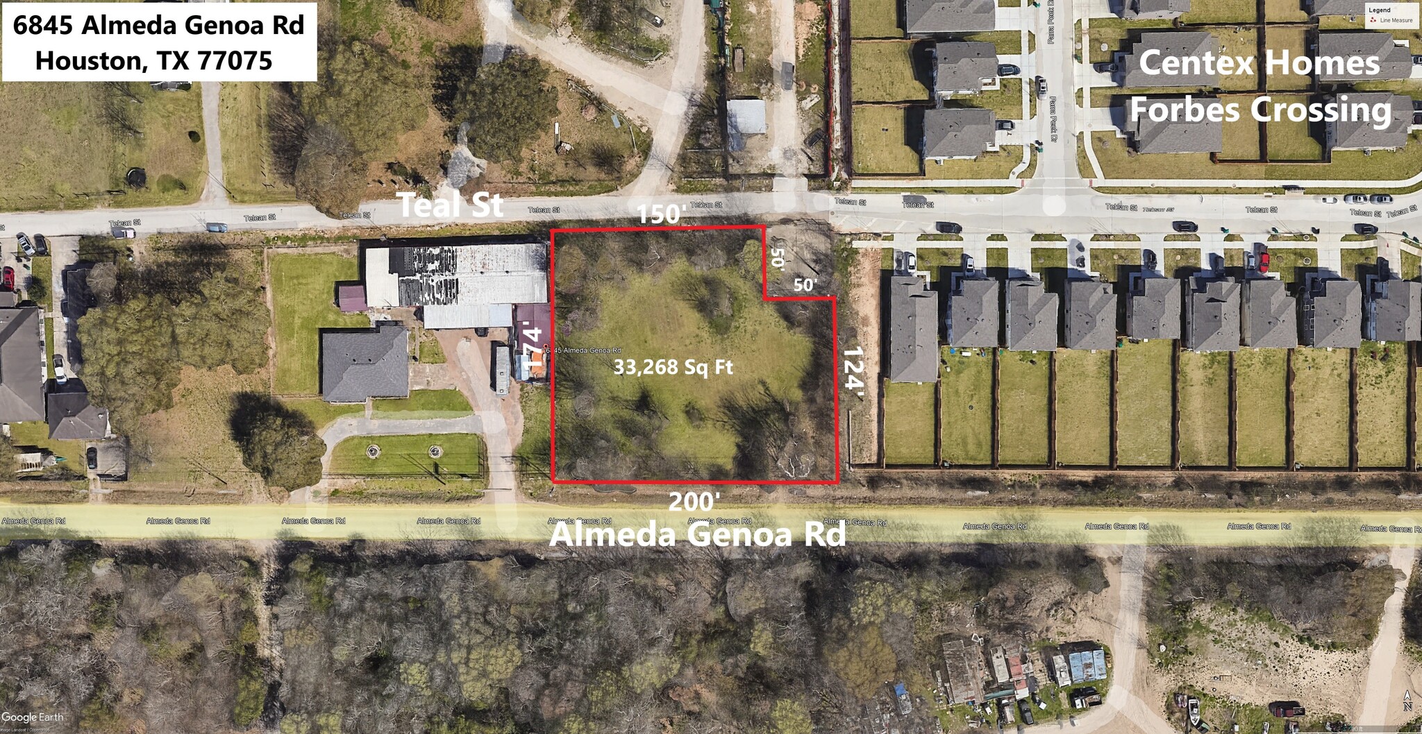 6845 Almeda-Genoa Rd, Houston, TX for sale Aerial- Image 1 of 3