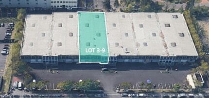 Saint Denis - Aerial map view