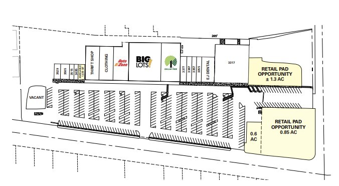 3250 W Ramsey St, Banning, CA for lease Site Plan- Image 1 of 2