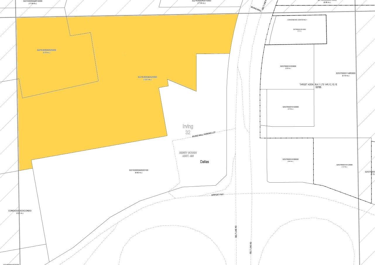 3880 Irving Mall, Irving, TX for sale Plat Map- Image 1 of 1