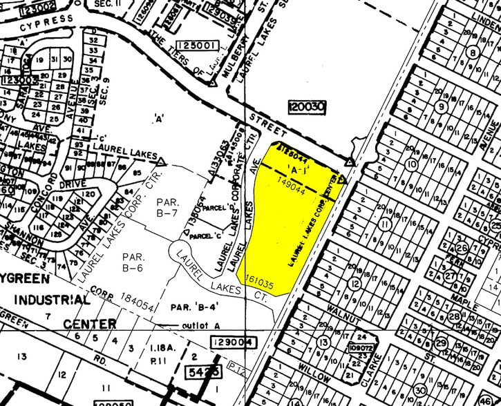 13900-13928 Baltimore Ave, Laurel, MD for lease - Plat Map - Image 2 of 12