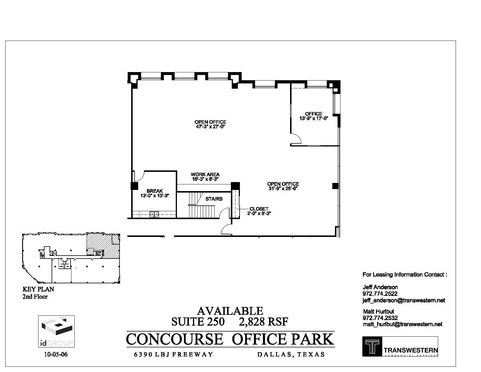 6350 LBJ Fwy, Dallas, TX for lease Floor Plan- Image 1 of 2