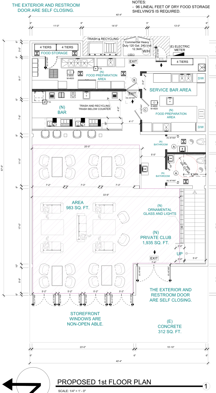 920 N La Cienega Blvd, Los Angeles, CA for lease Floor Plan- Image 1 of 2