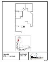 9004-9090 51st Ave NW, Edmonton, AB for lease Floor Plan- Image 1 of 1