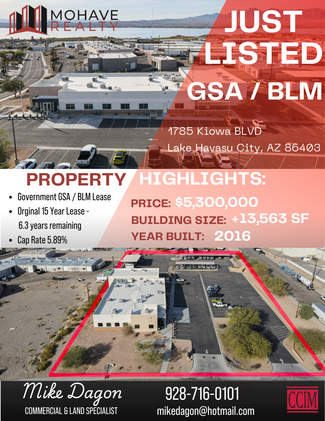 More details for 1785 Kiowa Ave, Lake Havasu City, AZ - Office for Sale