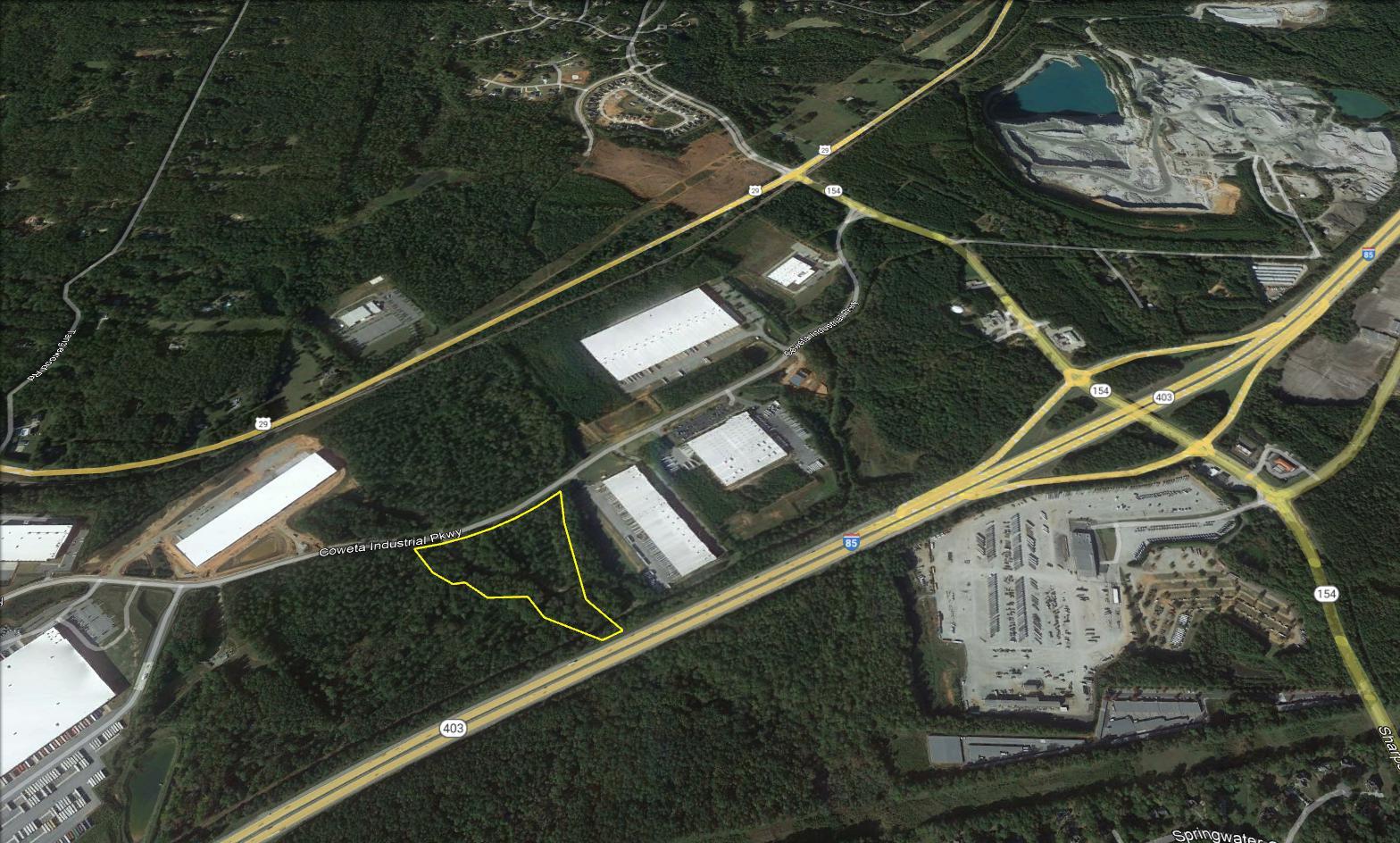 340 Coweta Industrial Parkway, Newnan, GA for sale Aerial- Image 1 of 2