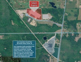 1250 Commerce Dr, Farwell, MI - Aerial map view - Image1