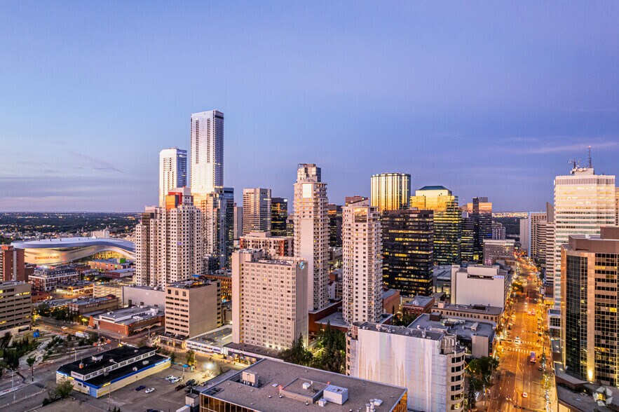 10410 102 Av NW, Edmonton, AB for lease - Aerial - Image 3 of 11