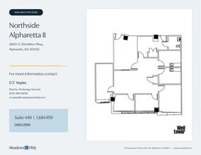 3400 Old Milton Pky, Alpharetta, GA for lease Site Plan- Image 1 of 2