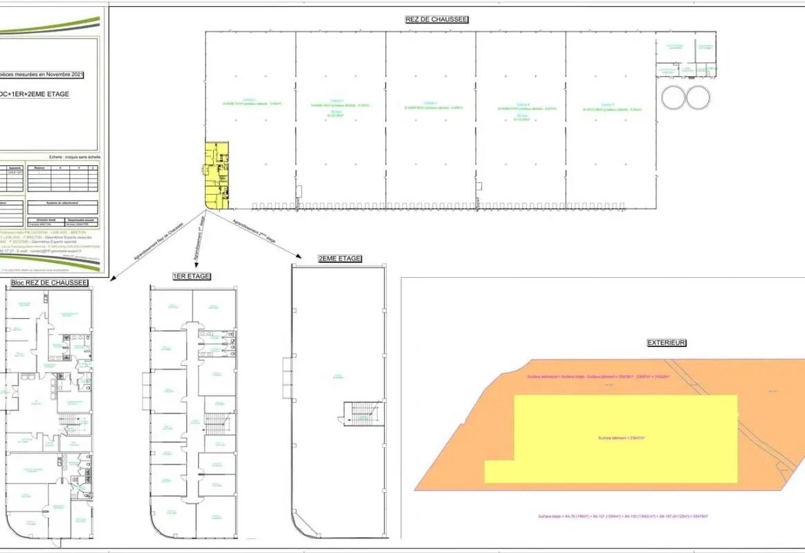 Industrial in Bussy-Lettrée for lease Floor Plan- Image 1 of 3
