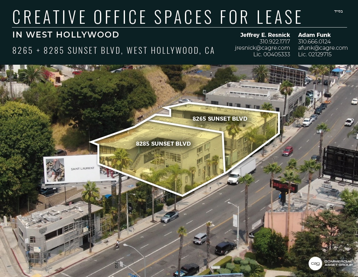 8265 W Sunset Blvd, West Hollywood, CA for lease Building Photo- Image 1 of 4