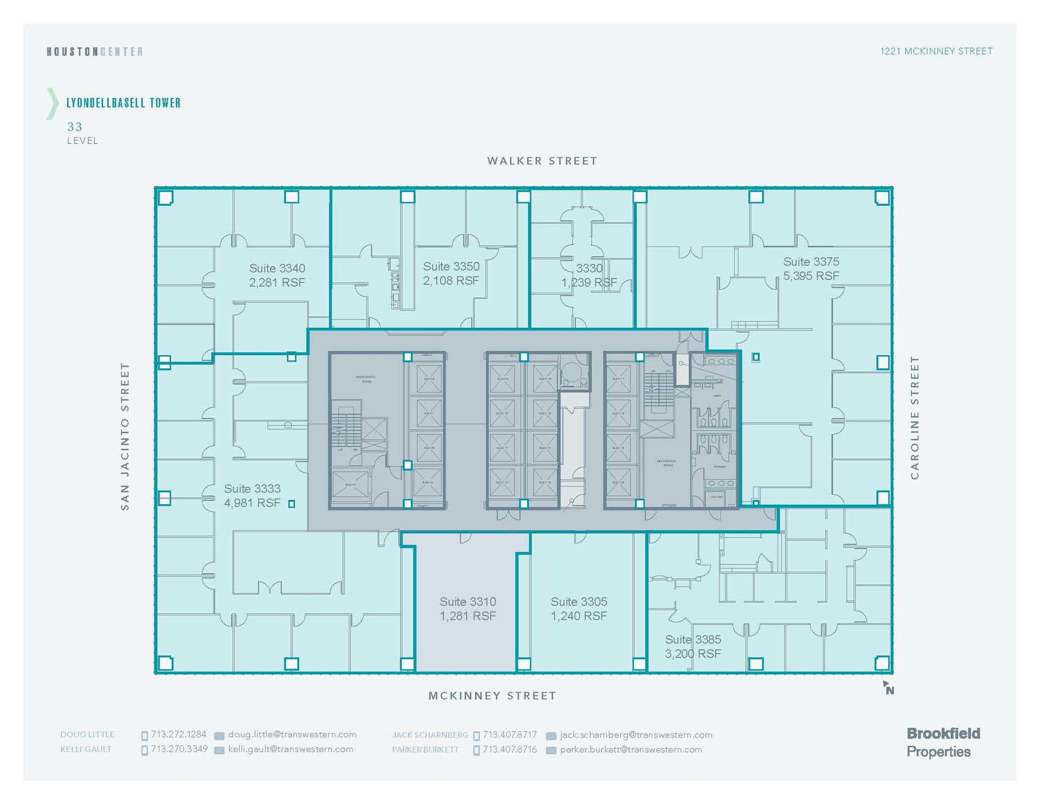 1221 McKinney St, Houston, TX for lease Floor Plan- Image 1 of 1