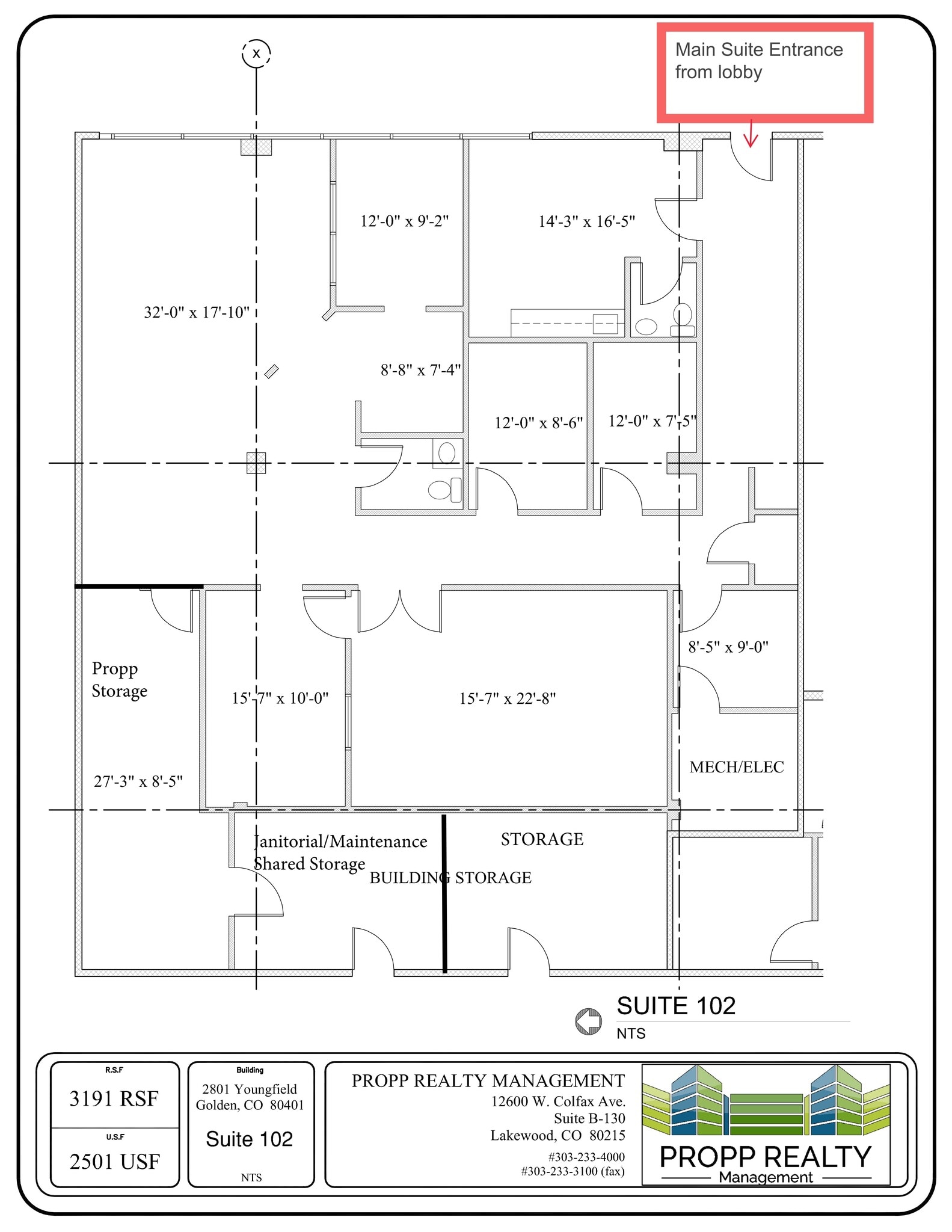 2801 Youngfield St, Golden, CO for lease Site Plan- Image 1 of 4