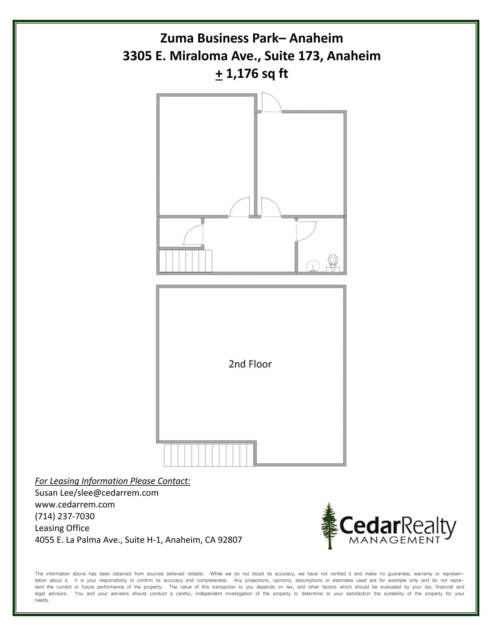 3305 E Miraloma Ave, Anaheim, CA for lease Site Plan- Image 1 of 1