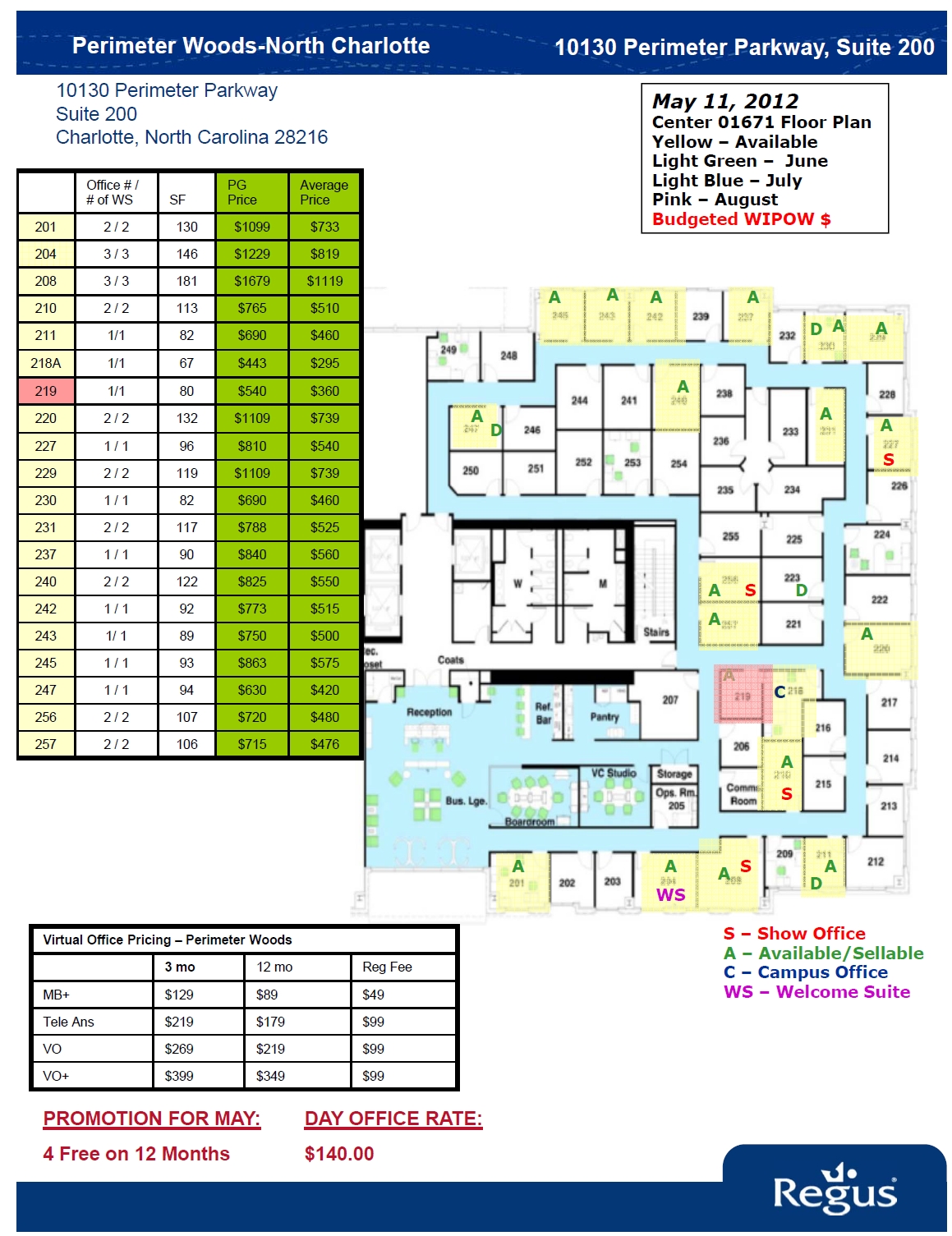 10130 Perimeter Pky, Charlotte, NC for lease Floor Plan- Image 1 of 6