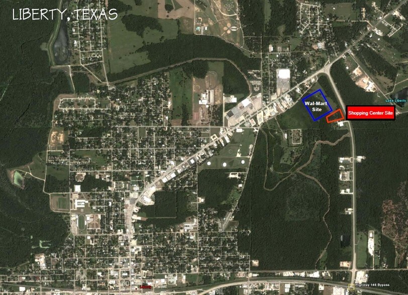 2005-2015 Hwy 146, Liberty, TX for lease - Aerial - Image 2 of 5