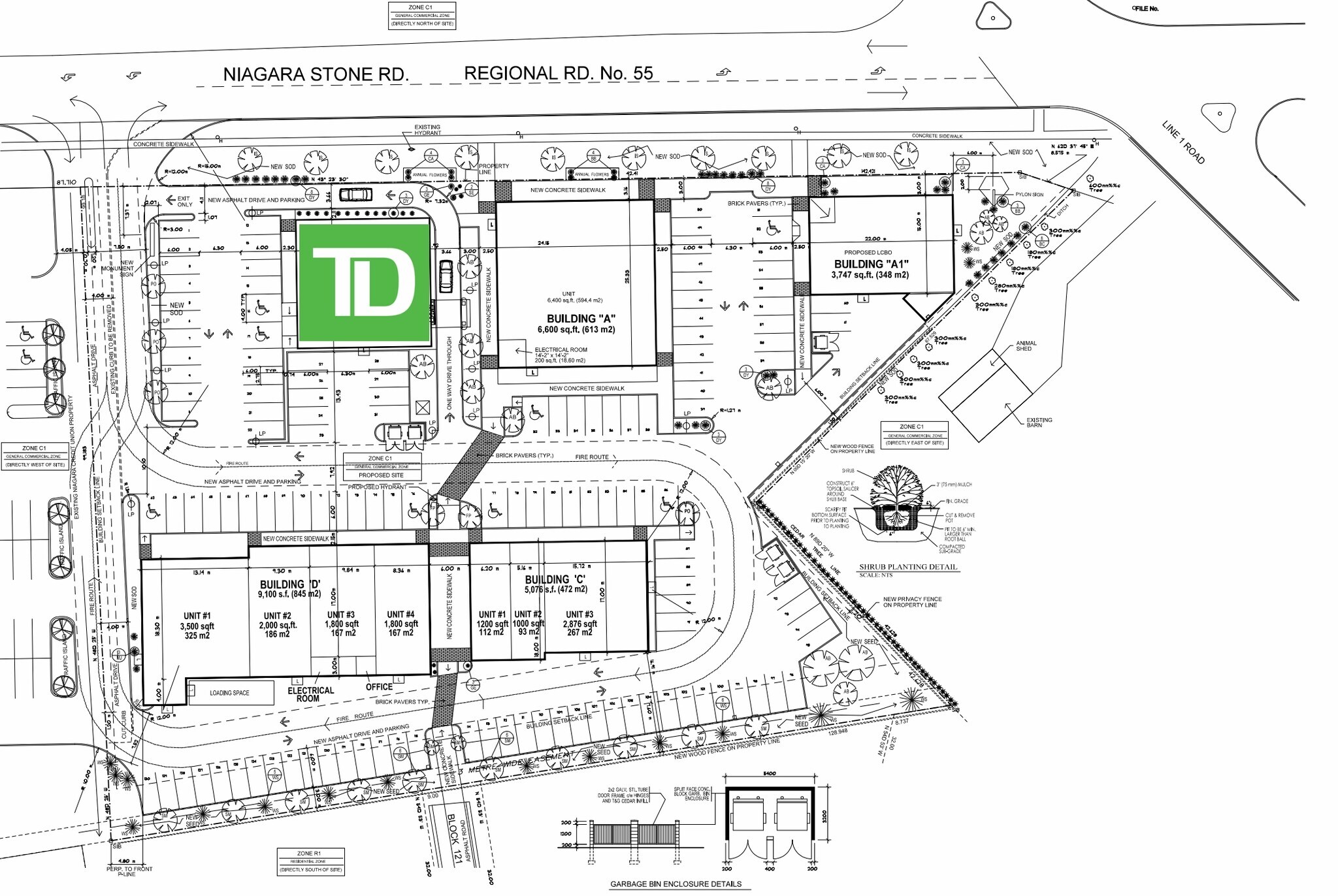 1585 Niagara Stone Rd, Niagara-On-The-Lake, ON for lease Site Plan- Image 1 of 1
