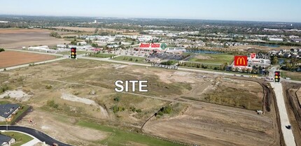 Laraway Rd & Schoolhouse Rd, New Lenox, IL - AERIAL  map view - Image1