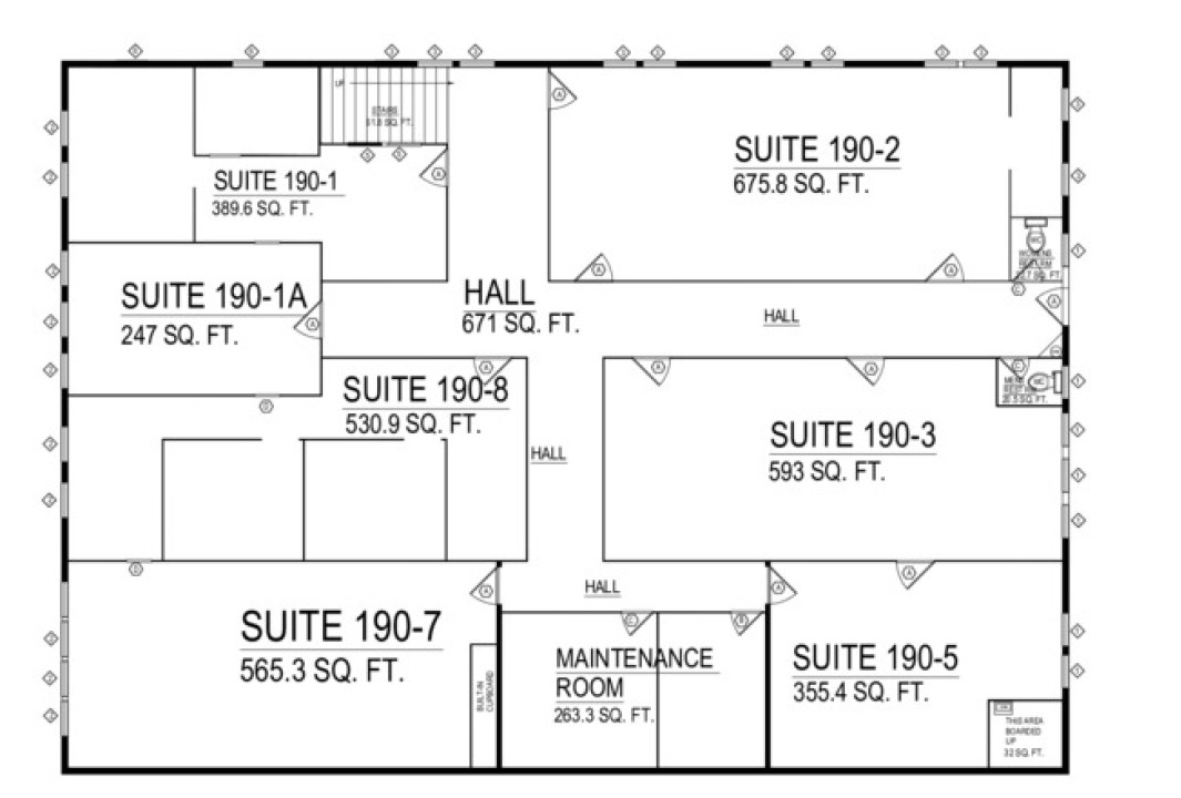 184-190 Kamehameha Ave, Hilo, HI for lease Floor Plan- Image 1 of 1