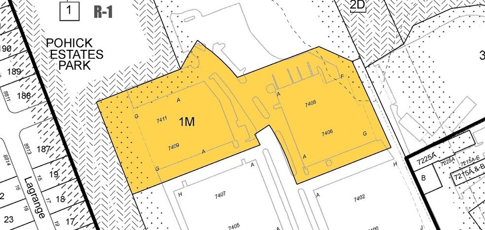 7409-7411 Lockport Pl, Lorton, VA for sale - Plat Map - Image 1 of 1