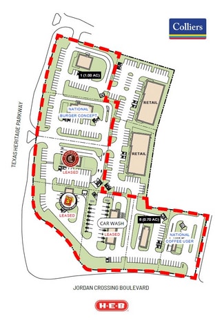More details for NEC of Texas Heritage Pkwy & Jordan Crossing Blvd, Fulshear, TX - Land for Lease