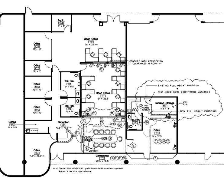 3555 Harbor Gateway S, Costa Mesa, CA for lease - Floor Plan - Image 2 of 3