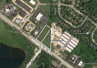 Route 62, Algonquin, IL - AERIAL  map view