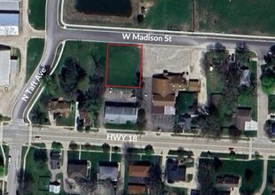 W Madison St, Jefferson, WI - aerial  map view - Image1