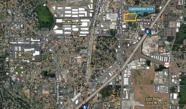 3401 96th St S, Lakewood, WA - AERIAL map view