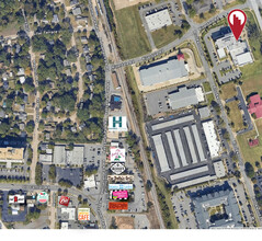 1800 Riverfront Dr, Little Rock, AR - aerial  map view - Image1