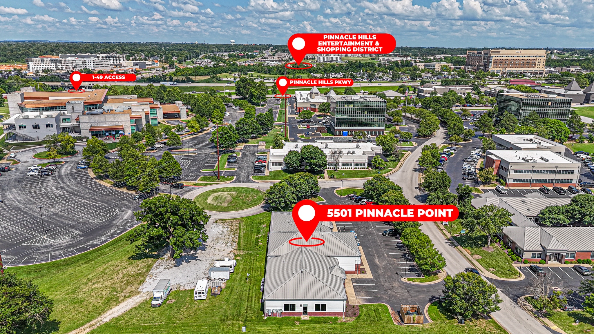 5501 Pinnacle Point Dr, Rogers, AR for lease Building Photo- Image 1 of 22