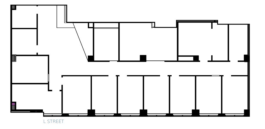 2001 L St NW, Washington, DC for lease Floor Plan- Image 1 of 1