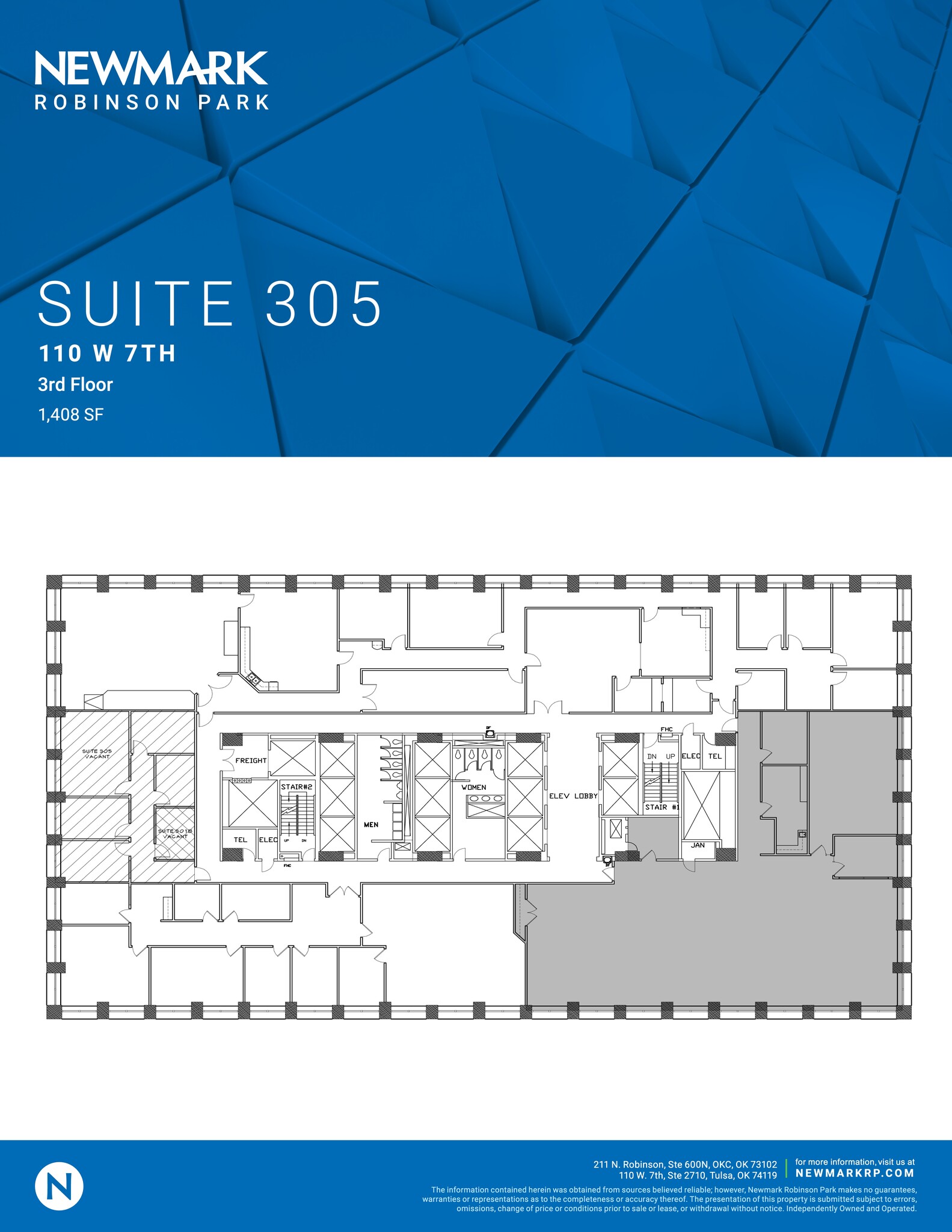 110 W 7th St S, Tulsa, OK for lease Site Plan- Image 1 of 1