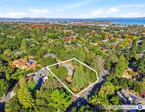 999 Ringwood Ave, Atherton, CA - AERIAL map view - Image1